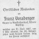VORABERGER Franz